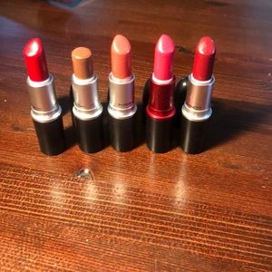 MAC lipsticks